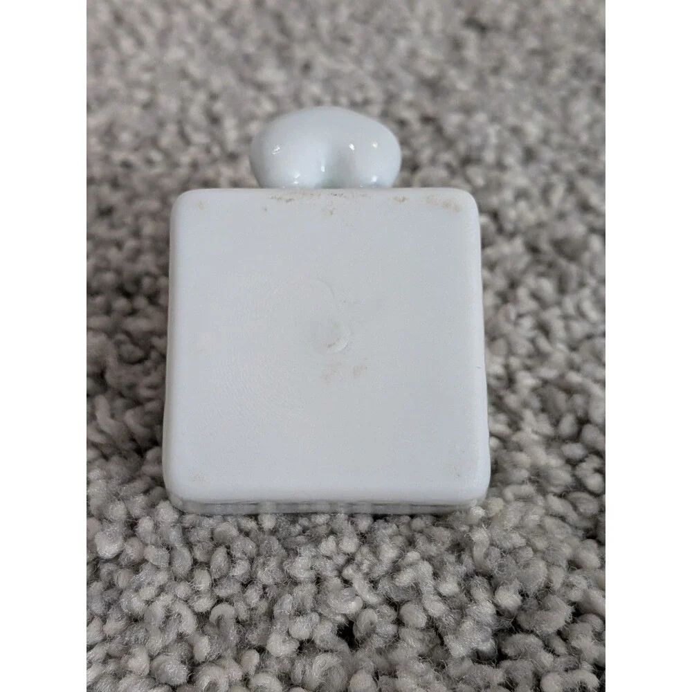 Chopstick Rests Porcelain Dog Blue White Trinket Figurine